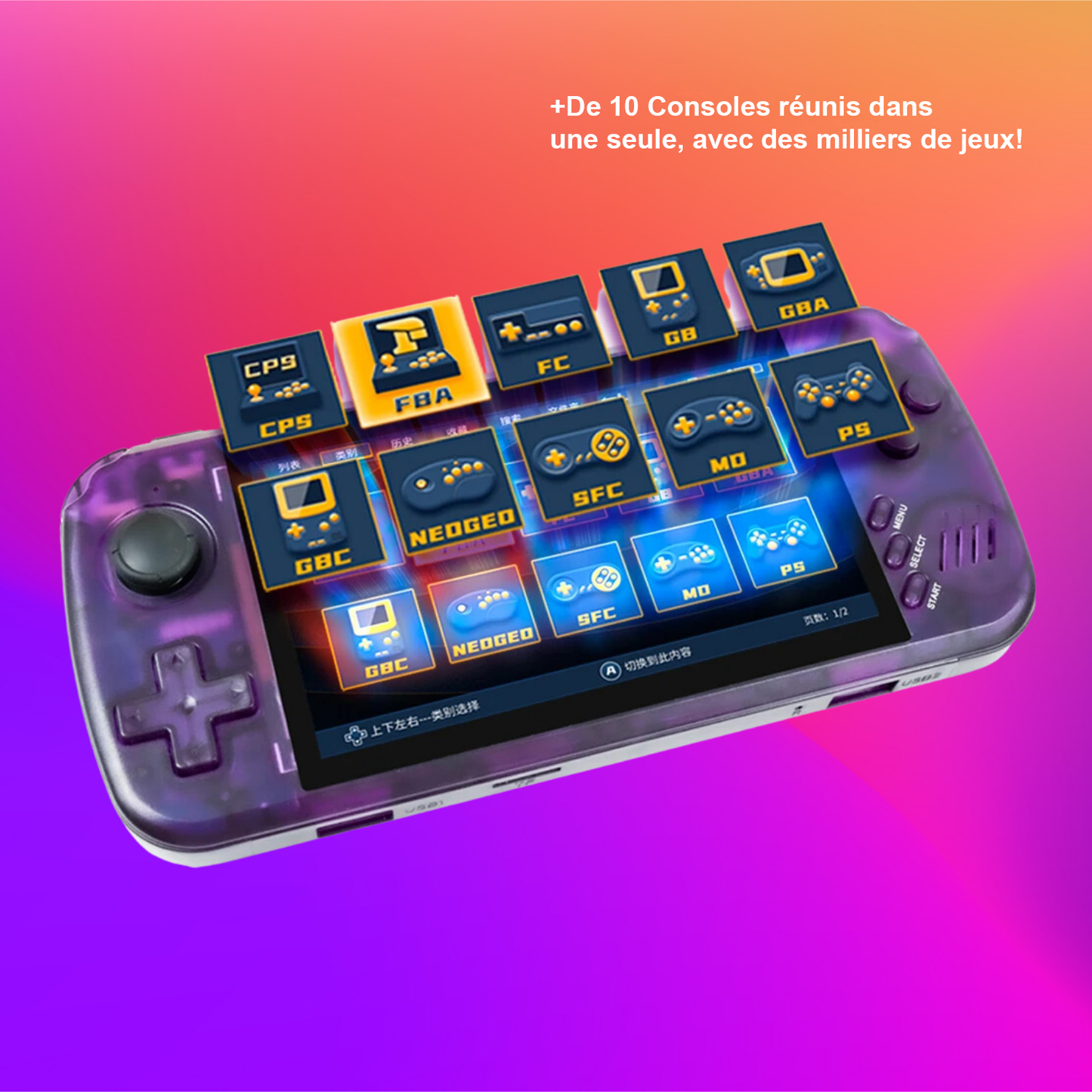 Console de jeux PixelRoom X39 Pro